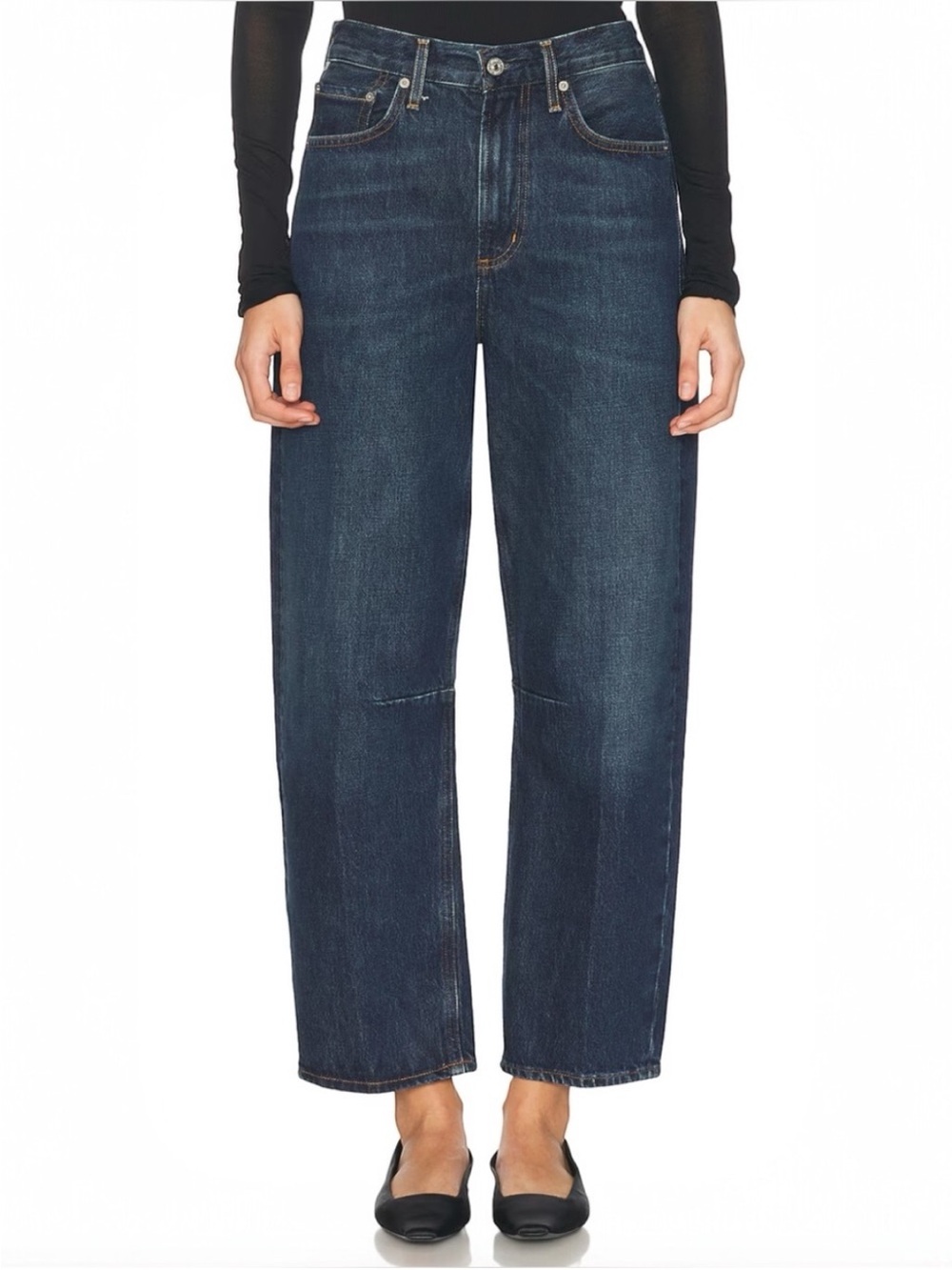 Citizens of Humanity Miro Relaxed Barrel Leg Jeans size 27 in Costa Brava